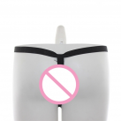 Трусики из искусственной кожи с молнией photo 3