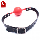 Красный силиконовый кляп Davidsource 48 мм photo 5