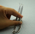 Металлические зажимы для сосков  photo 2