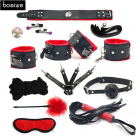 БДСМ набор, черно-красный photo 2