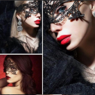 Накладка на глаза кружевная photo 2