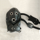 Кожанная маска черная photo 4