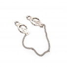 Металлические зажимы для сосков на цепочке photo 3