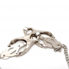 Металлические зажимы для сосков на цепочке photo 4