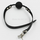 Кляп с шариком. С замком. photo 1