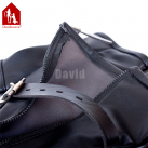 Черные кожаные пинетки Davidsource photo 1