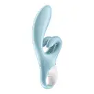 Вібратор-кролик Satisfyer Touch Me Blue, подвійний відросток, 3 потужні мотори photo 4