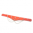 Ошейник с цепями, розовый photo 4