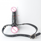 Кляп с фаллоимитатором. Кожа. photo 5