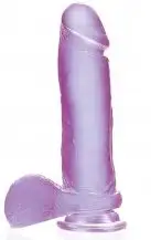 Фаллоимитатор CRYSTALL JELLIE BALLSY COCK 8 photo 1