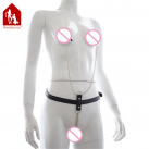 Кожанный пояс с зажимами для сосков и вагины photo 4