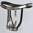 Металлический пояс верности с замком для мужчин photo 2