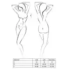 Комплект білизни ARIN SET black XXL/XXXL - Passion Exclusive: сітчастий ліф і стрінги photo 3