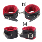 Секс набор из кожи для БДСМ игр, 10 шт./комплект photo 5