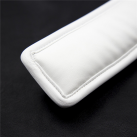 Ошейник с поводком. Белый. photo 5