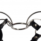 Металлический открытый кляп Oral Fixation photo 5