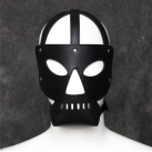 Маска черная кожанная photo 3