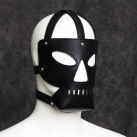 Маска черная кожанная photo 2
