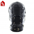 Маска кожанная на шнуровке photo 2