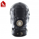 Маска кожанная на шнуровке photo 3