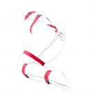 Красные ремни для бондажа, 7 шт./комплект photo 3