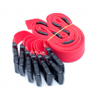 Красные ремни для бондажа, 7 шт./комплект photo 1