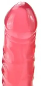 Фаллоимитатор BIG BOY DONG 12 CRYSTAL JELLIES PINK photo 2