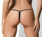 Еротичні жіночі трусики Art of Sex - Kаrin Black розмір XS-M photo 2