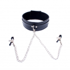 Ошейник с зажимами для сосков photo 1