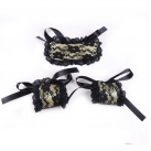 Маска и манжеты кружевные photo 3