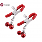 Зажимы на соски. С двумя колокольчиками. photo 2