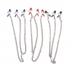 Металлические зажимы для сосков с цепями  photo 2