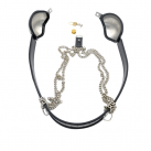 Стальной бюстгальтер на замке photo 1