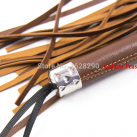 Кожанный кнут коричневый photo 5