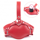 Страпон с ремнями, красный photo 2