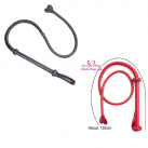 Длинный кнут (красный/черный), 130 см  photo 2