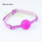 Кляп розовый с сердечком photo 3