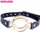 Открытый кляп с двойным кольцом photo 2