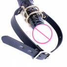 Открытый кляп с двойным кольцом photo 1