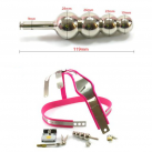 Titanium Женский пояс верности с анальным стимулятором photo 1