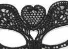 Маска кружевная. Черная. photo 4