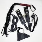 Набор для БДСМ Leatehr Barness5 шт./компл.  photo 1
