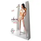 Відкритий бодістокінг Passion BS080 white photo 5