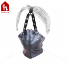 Маска кожаная на ремнях Davidsource  photo 4