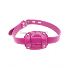 Розовый кляп с силиконовым фаллоимитатором photo 1