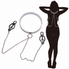 Ошейник с зажимами для сосков photo 3