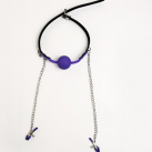 Кляп с ошейником и зажимам для сосков photo 4