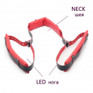 Ремешки кожанные для шеи и ног photo 3