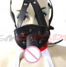 Силиконовый кляп с двойным фаллоимитатором photo 1