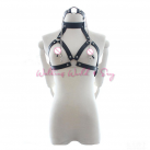 Костюм БДСМ. Зажимы для сосков, кляп с кольцом. photo 3